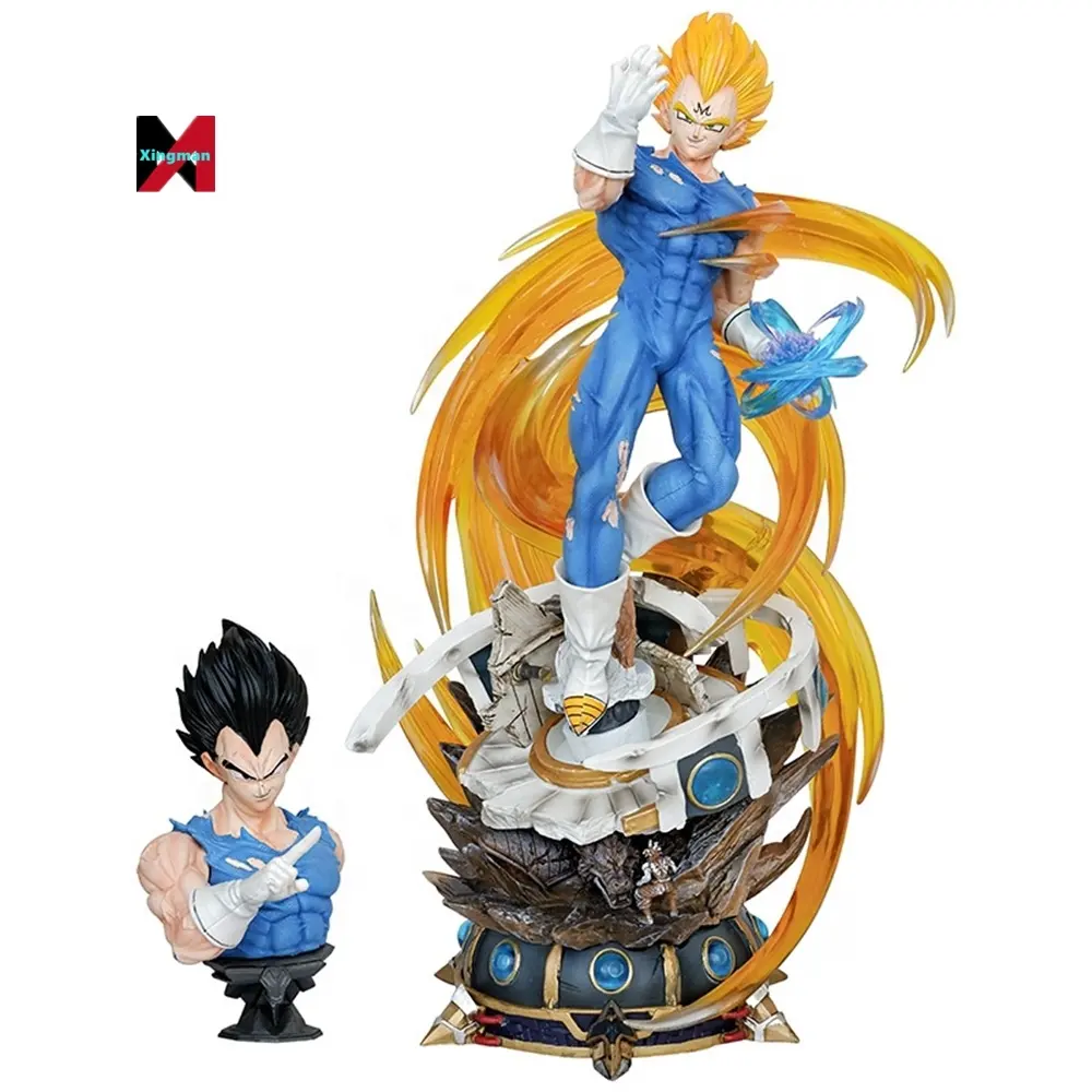 Dragoned Một Quả Bóng S LS Gk Siêu Saiyan Đôi Đầu Thế Hệ Thứ Hai Vegeta Hoạt Hình Mô Hình Đồ Chơi Điêu Khắc