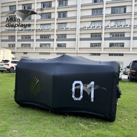 Tente de camping à air comprimé imprimée sur mesure Pod-01 Tente à capsule gonflable rapide pour les voyages