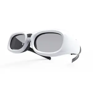 عالمي RF Ultra Clear ar ar hz BT / DLP Link نظارات مصراع نشطة ثلاثية الأبعاد نظارات فيديو للسينما جميع أجهزة الكمبيوتر التلفزيونية