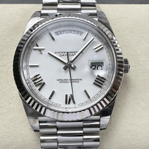 Reloj Mecánico de Lujo de la Mejor Calidad, 41 mm, Acero Inoxidable, Movimiento ETA 3255, Esfera de Cristal de Zafiro, Resistente al Agua hasta 50 Bares, para Buceo - Product Image 1