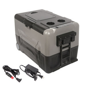 <span class=keywords><strong>Nevera</strong></span> con compresor de 12V/24V con mango para verduras, mariscos, surf, pesca, playa, camping, <span class=keywords><strong>nevera</strong></span>, mini congelador - Product Image 1