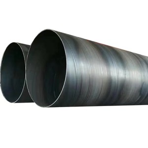 AISI1045 AISI1040 ASTM A153 A106 A179 A192 A36 A105 Tubos de acero soldados en espiral de alta resistencia - Product Image 1