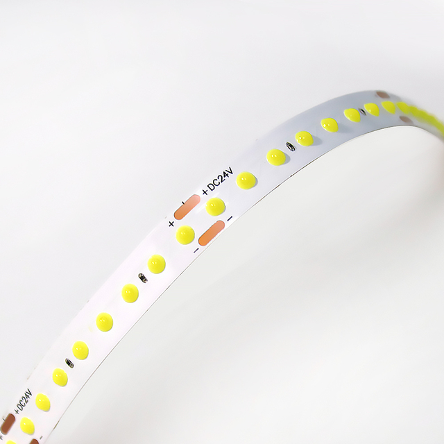 IP20 10W  Tunable White 3000k 6000k CCT 12V 24V Flexible Cob Led Strips Light