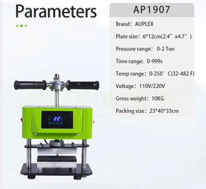 Prensa más barata 4x7 "Placas de prensa Prensa de 4 toneladas al por mayor - Product Image 2