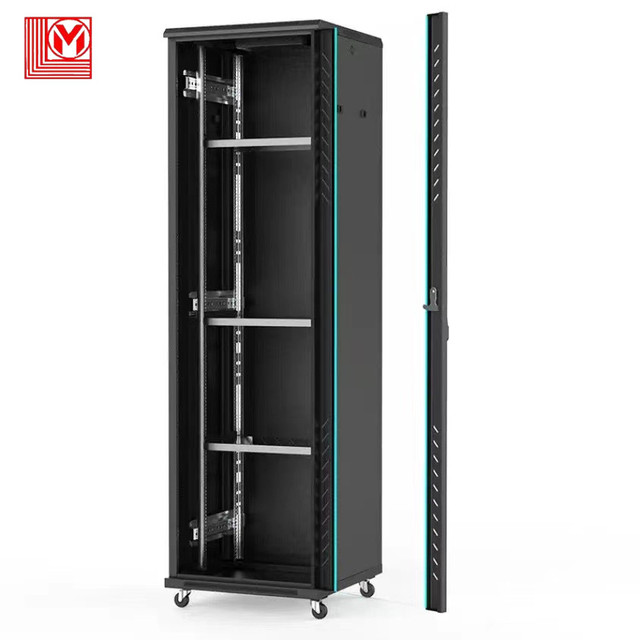 ML-42U 600*600mm Network Cabinet, Floor Stand Sever Rack OEM and ODM Service Can Be Supplied, to Ten Glass Door Network Cabinet