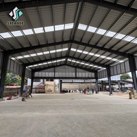Structure Modulaire de Bâtiment Industriel Préfabriqué en Acier, Prix Usine, pour Entrepôt et Hangar Professionnel en Chine