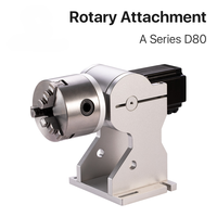 IDEEDA Nouvelle série d'accessoires rotatifs avec pilote pour marquage laser à fibre, DC 12V, angle de poinçonnage -45~+90, 15KG