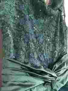 Vestido de baile contemporáneo para niñas, tutú de tul y tricot con calzoncillos adjuntos, diseño recortado de encaje y lentejuelas - Product Image 2