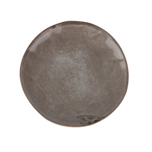 Assiettes de table en céramique rétro nordique à glaçure réactive, assiettes de <span class=keywords><strong>cuisine</strong></span> personnalisées en grès pour restaurant, maison, vente en gros - Product Image 3