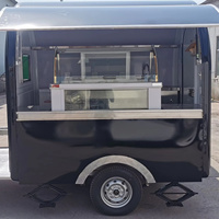 Camion de cuisine mobile, remorque de restauration rapide, chariot de crème glacée, chariot de hot-dogs, chariot de tacos mexicains, chariot de café, camion de restauration avec cuisine complète