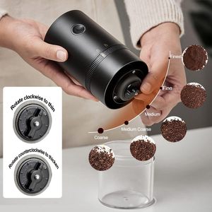 Molinillo de Café Inalámbrico Pequeño, Mini Molinillo de Café Eléctrico Portátil Recargable por USB para Granos de Café - Product Image 2