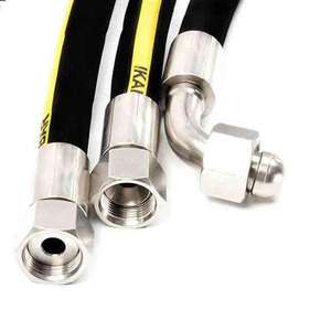 고압 맞춤형 와이어 브레이드 고무 호스 유압 부품 오일 파이프 조립 유압 호스 맞춤 제작 - Product Image 4