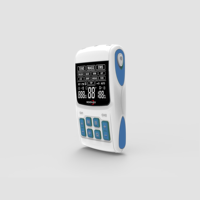 Appareil TENS+EMS+MASSAGE efficace pour soulager les douleurs musculaires et articulaires, réglage du temps/du nombre de pulsations/de la fréquence, suivi de 30 traitements