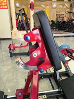 Équipement de fitness professionnel multifonctionnel commercial, machine à rames double linéaire à charge de plaques pour musculation des jambes en salle de sport, certifiée CE