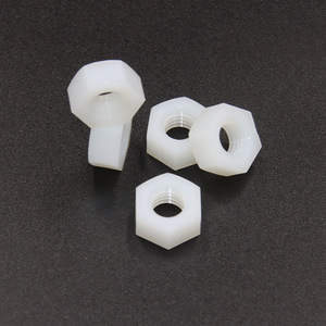 Tuercas hexagonales de plástico M2.5 M3 M4 M5 M6 M8 M10 de colores surtidos para tornillos - Product Image 2