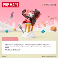 Vente en gros de figurines authentiques POPMART Puella Magi Madoka Magica Classic Scene Series en PVC, boîte mystère, décorations exquises, figurines mignonnes