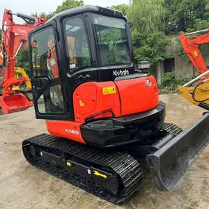 Mini-excavatrice sur chenilles d'occasion 6,5 tonnes pour KX165 avec moteur et boîte de vitesses, haute qualité, origine japonaise - Product Image 3