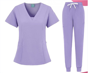 Pannelli laterali uniformi della farmacia doppio spazio pannelli laterali stile alla moda per i farmacisti in cliniche e ospedali - Product Image 2