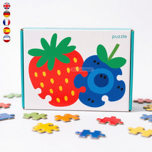 Usine personnalisée marque Rompecabezas Para Bebes à la main sol Puzzles enfants jouets dessin animé <span class=keywords><strong>Puzzle</strong></span> - Product Image 3