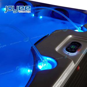 JOYEE Nouveau Rectangle Moderne 3-4 Personnes Trempage Massage Bain à Remous Spa Extérieur Autoportant En Vente Jakuzzi Avec Cascade - Product Image 4