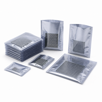 Wholesale Silver Anti Static Flat Open Bags for PCB IC Electronic Parts Hardware Components Protective Packaging S12D