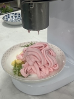 Différentes formes Italie Spaghetti nouilles sorbetière 80W Gelato pâtes molles équipement de mélange