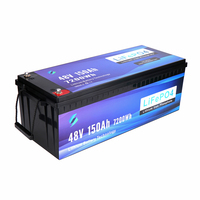 Baterai mobil Golf LIFEPO4 LITHIUM 48V 150AH dengan Meter dan fungsi Bt