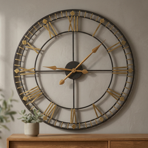 Modern <b>Wall</b> <b>Clock</b> High Quality Handcrafted with High-Tech Laser Cutting New Trendy Home Use Wholesale Price - Product Image 5