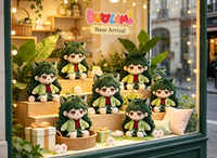 Poupée en peluche personnalisée, poupée en peluche douce de personnage d'anime, jouet en peluche sur mesure OEM ODM pour collection ou cadeau