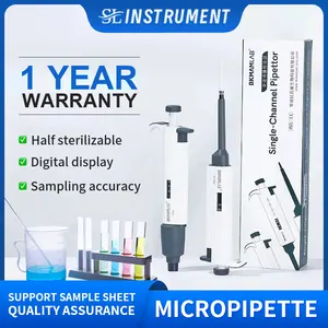 Alle arten von mikropipetten sind preislich für laborgebrauch mit verstellbarer pipette elektronische pipetten-spezifikationen riesiger vorrat