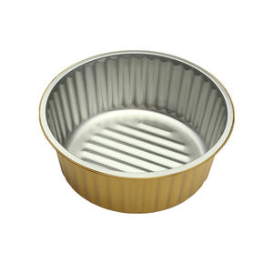 工場アルミ箔大型食品包装容器ホットポット焼き魚スープテイクアウェイパンボウルふた付き4000ml 5000ml - Product Image 4