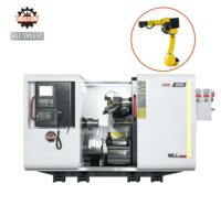 Centre de tournage CNC automatique WLL-SRS650 pour la fabrication de luminaires en laiton à bordure, destiné à l'industrie de l'éclairage