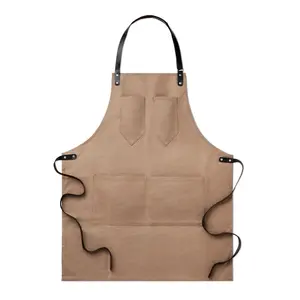 Tablier de chef en cuir, merchandising personnalisé - Product Image 1