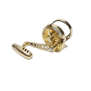 <span class=keywords><strong>Moulinet</strong></span> <span class=keywords><strong>de</strong></span> pêche à la traîne tout métal série UT pour bateau et pêche en mer, à manivelle droite, fourni directement par l'usine - Product Image 2