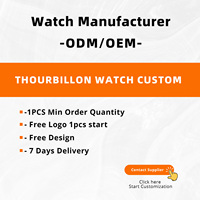 Relojes Mecánicos de Pulsera para Hombre, Diseño Cuadrado Transparente, con Tourbillon, Esqueleto, Luminosos e Impermeables, OEM/ODM, Nuevo Diseño de Moda