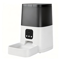PhoenHorse dengan Mangkuk Stainless Steel dengan Layar LED Kapasitas 5L untuk Penggunaan Luar Ruangan Dukungan Logo Kustom WiFi Pet Feeder
