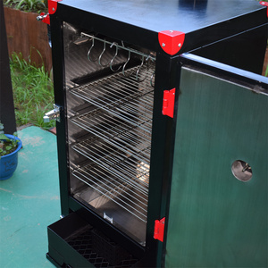 BBQ vertical au gaz au charbon de bois électrique personnalisé OEM Offset Lang Meilleur four de fumage Grill Pit - Product Image 6