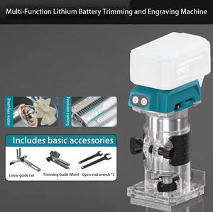 Mini-tondeuse électrique portable sans balais <span class=keywords><strong>rechargeable</strong></span> 21V avec batterie au lithium pour usage domestique et industriel - Product Image 2