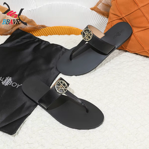 Zapatos Planos de Verano para Mujer, Transpirables, de PU, con Punta Abierta, Ligeros, Diseño Evergreen - Product Image 2