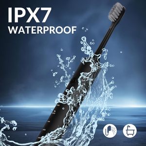 Smart Sonic <b>Toothbrush</b> IPX8 Rechargeable <b>Electric</b> Soft Bristles <b>Pressure</b> <b>Sensor</b> Low Noise (below 50dB) 4 Modes 3 Intensity - Product Image 5
