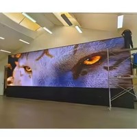 Écran LED couleur fixe d'intérieur GQY P2 640x480mm, mur vidéo avec maintenance frontale magnétique