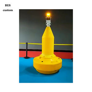 Fabrika Özel Üretim 1200mm Deniz Navigasyon Şamandırası Nehir İşareti Su Üzerinde Yüzen Uyarı Şamandıraları Güneş Enerjili Işık ile - Product Image 4