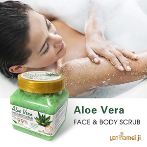 Sel de bain naturel pour la peau, gommage blanchissant pour le visage et le corps, exfoliant pour les peaux mortes, sel de mer - Product Image 3