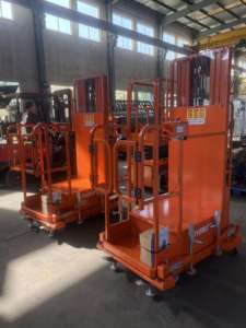 Chariot élévateur vertical électrique pour picking <span class=keywords><strong>de</strong></span> commandes, à faible encombrement, pour entrepôts à allées étroites et récupération <span class=keywords><strong>de</strong></span> marchandises en hauteur - Product Image 5