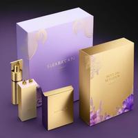 Emballage personnalisé de cosmétiques de luxe Crème pour le visage Sérum Soins de la peau Flacon cosmétique Ensembles Boîte