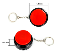 Llavero con botón parlante grabable personalizado de 20s, botón de sonido para regalos promocionales y juguetes