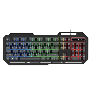 Wired Gaming Keyboard and Mouse <b>Set</b>, Metal Panel Keyboard & Mouse Combo for <b>PC</b> Laptop - Product Image 2