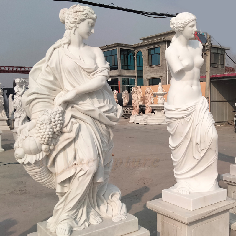 古典的なギリシャのローマの女性像腕なし金星彫刻ヌード女性石裸の像