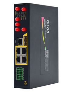 G100 4G/5G IoT I/O 무선 지능형 산업용 게이트웨이 5*RS485 1*RS232 스마트 그리드 산업용 라우터 SIM 카드 슬롯 포함 - Product Image 2