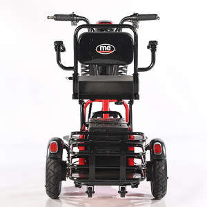 Tricycle électrique pliable, scooter de mobilité, capacité 100-200 kg, pour personnes âgées, courses, usage unisexe - Product Image 4
